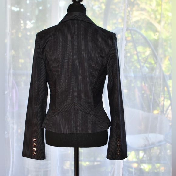 Marciano Size Small Pinstripe Blazer Jacket - Picture 4 of 14